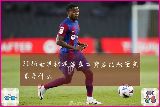 2026世界杯滚球盘口背后的秘密究竟是什么